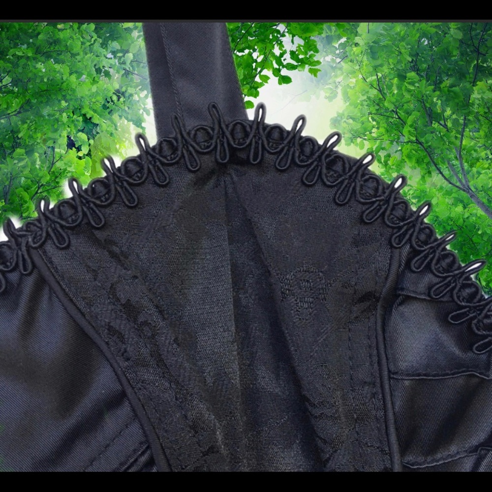 Tripp Nyc Brocade tutu Goth Ballerina Dress - Picture 6 of 16